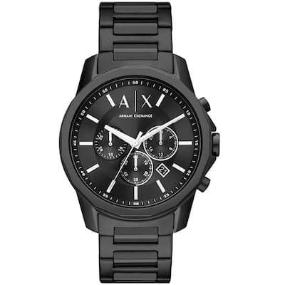 Armani Exchange Men's Classic Black Dial Watch - AX1722 - 6 (36)