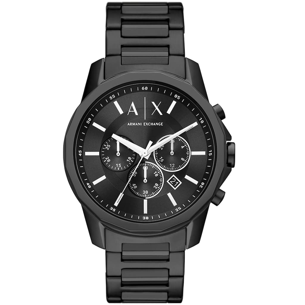 Armani Exchange Men's Classic Black Dial Watch - AX1722 - 6 (36)