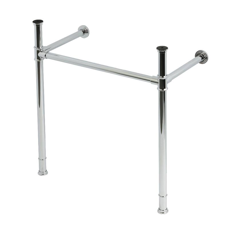 Kingston Brass Fauceture Stainless Steel Console Sink Legs - Polished Chrome