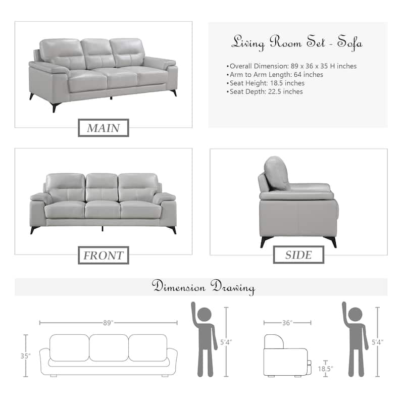 Socorro 2-Piece Living Room Set