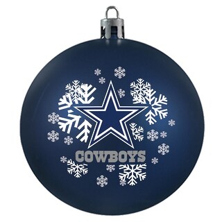 Shop Dallas Cowboys Shatterproof Ornament Overstock 25581071