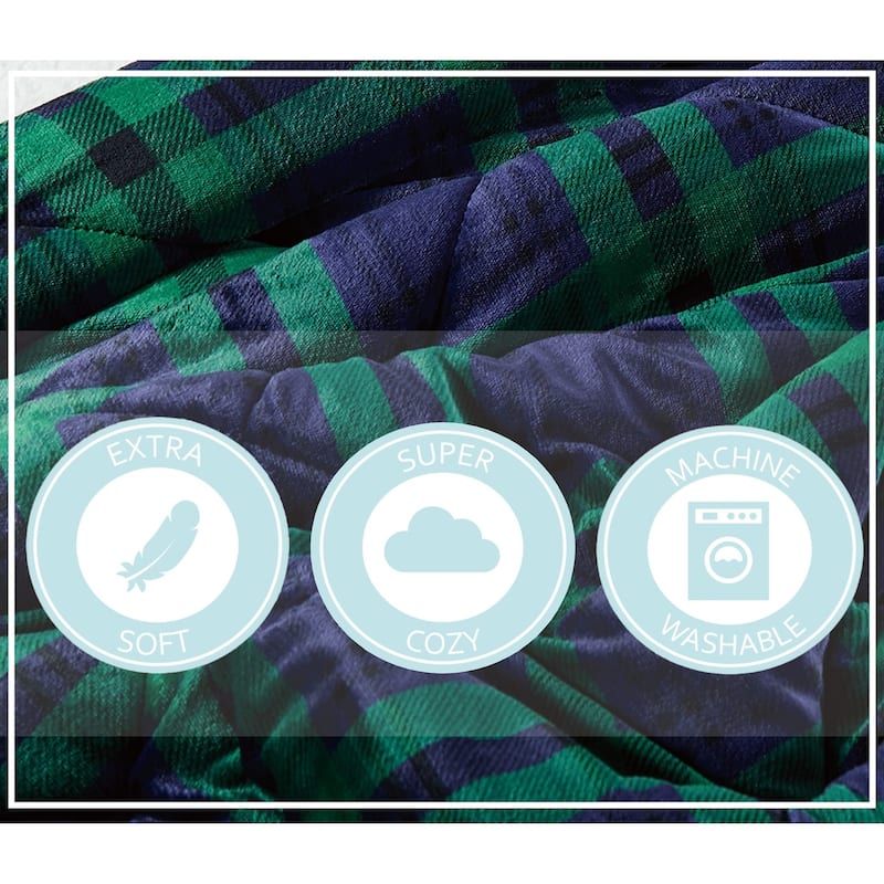 Truly Soft Cuddle Warmth 3-piece Comforter Set