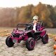 preview thumbnail 16 of 15, Dual Motor 24V Ride-On UTV for Kids, 2-Seater Electric Car with Suspension, Lights, Music, and 4MPH Speed for Ages 3-8