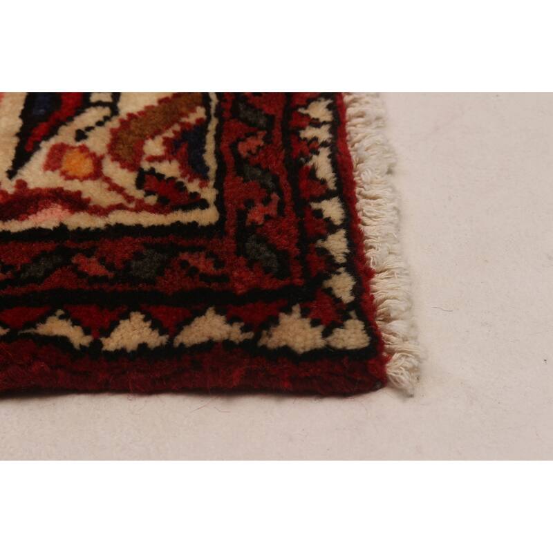 ECARPETGALLERY Hand-knotted Andelz Navy Wool Rug - 4'0 x 11'3