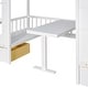 preview thumbnail 39 of 58, Twin over Twin Bunk Bed with Changeable Table