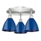 Option Blue / Satin Nickel