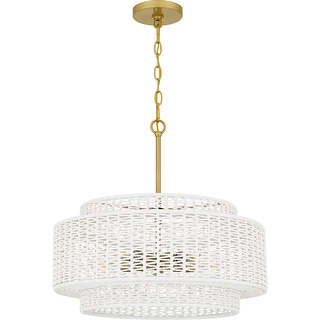 Teton 5-Light Brushed Gold Pendant Light - Bed Bath & Beyond - 40849157