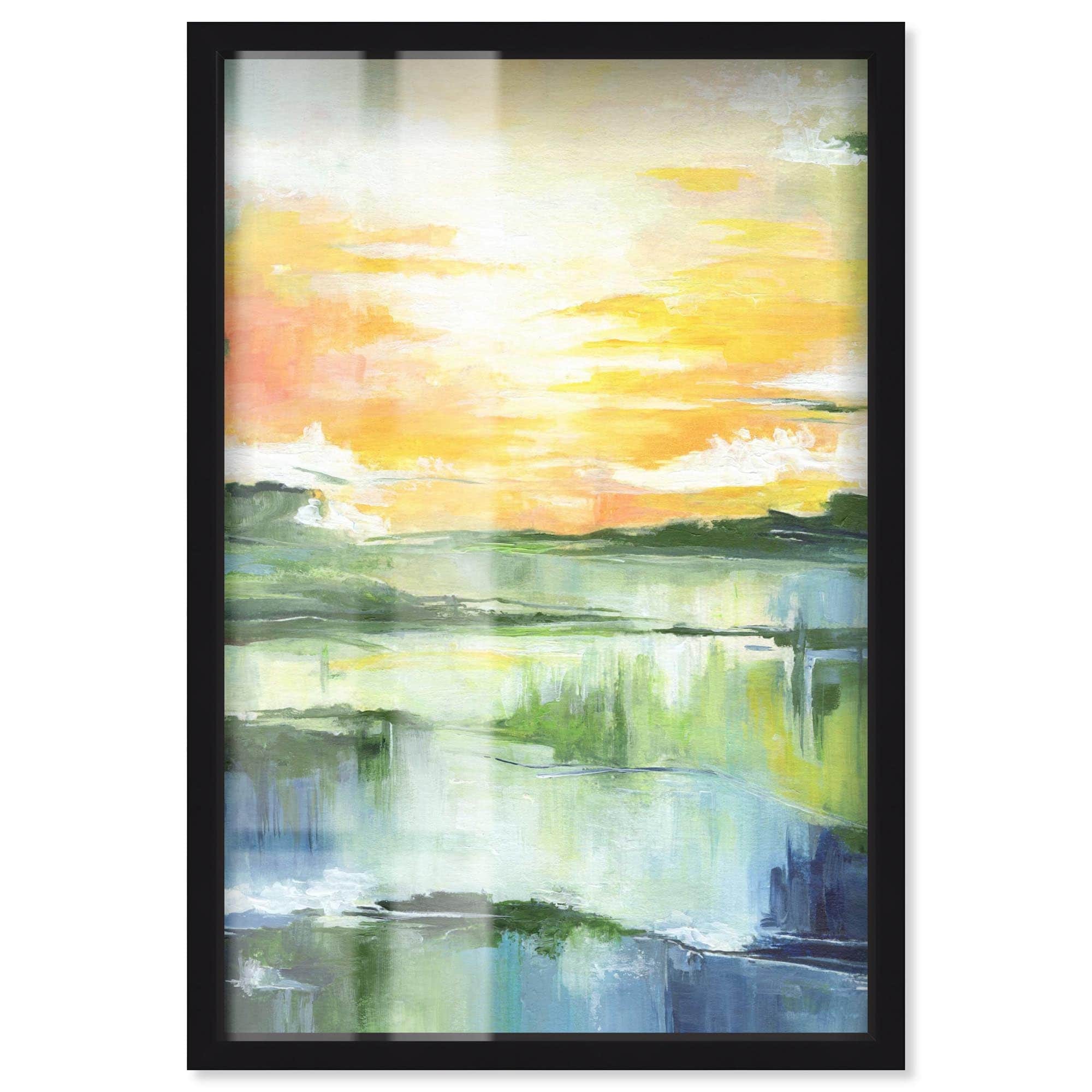 Doll Memories Along the River Art Shadowbox Print by Art Remedy