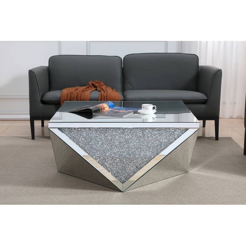 Modern Crystal Coffee Table
