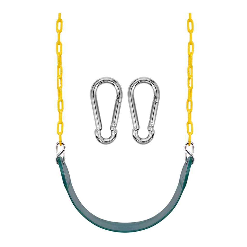 Sorbus Heavy Duty Swing Seat, 68inch Adjustable Chain, Support 220lb for Kids Outdoor Play