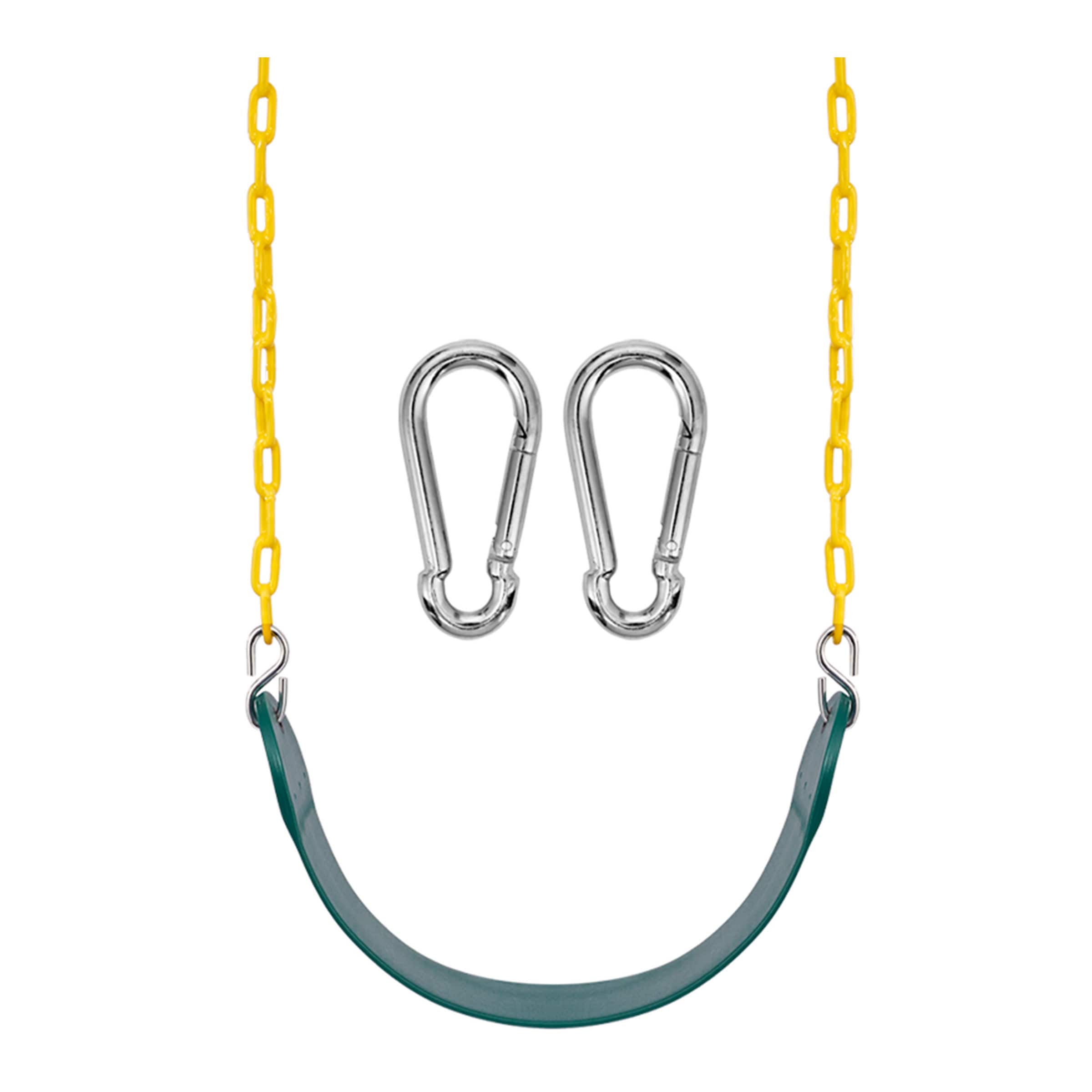 Sorbus Heavy Duty Swing Seat, 68inch Adjustable Chain, Support 220lb for Kids Outdoor Play