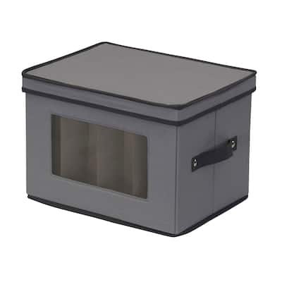 Household Essentials Champagne Flute Storage Box - 11.0"L x 14.5"W x 9.8"H