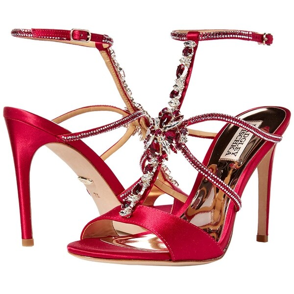badgley mischka faye ankle strap sandal