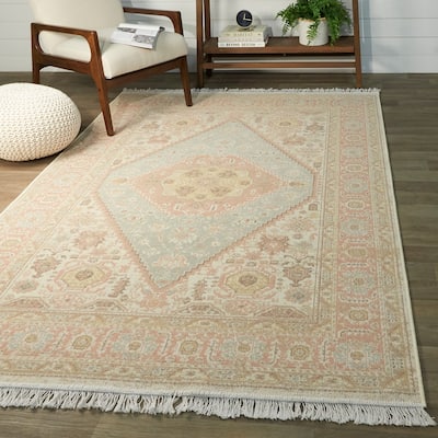 Kesgrave Traditional Medallion Recycled Area Rug
