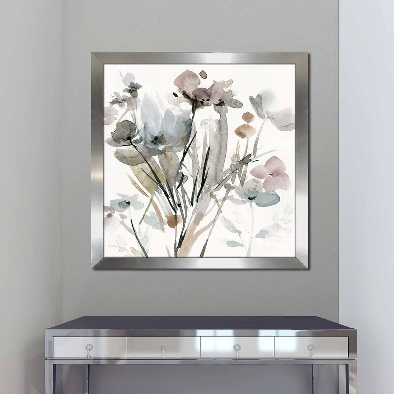 "Dainty Blooms I" by Carol Robinson Print on Acrylic.