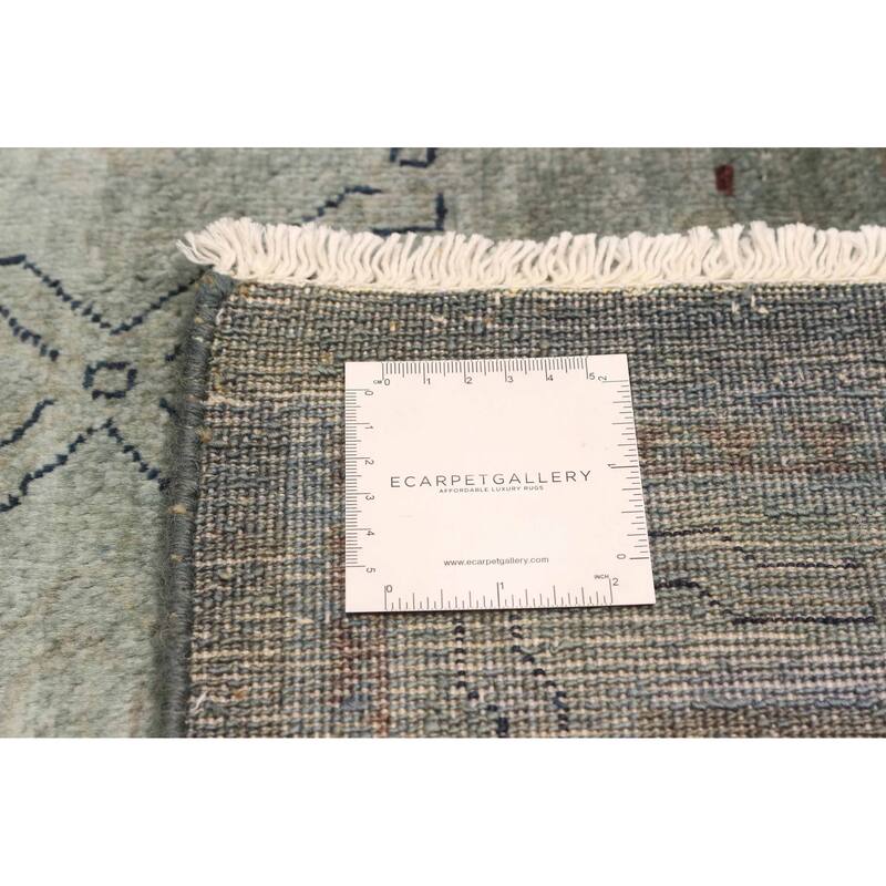 ECARPETGALLERY Hand-knotted Vibrance Grey Wool Rug - 5'11 x 8'5