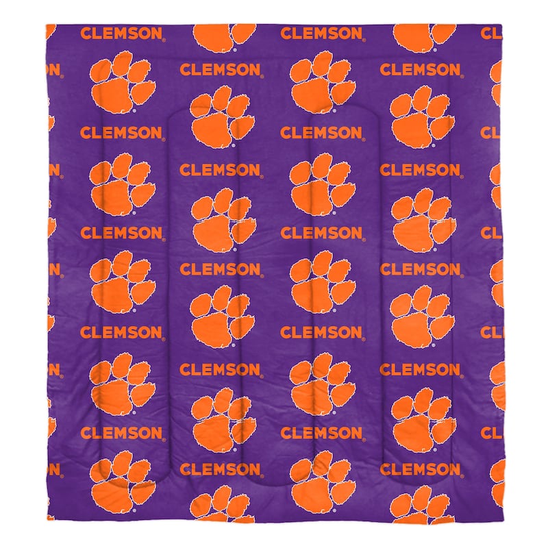 NCAA Rotary 7-piece Full Bed-in-a-Bag Set
