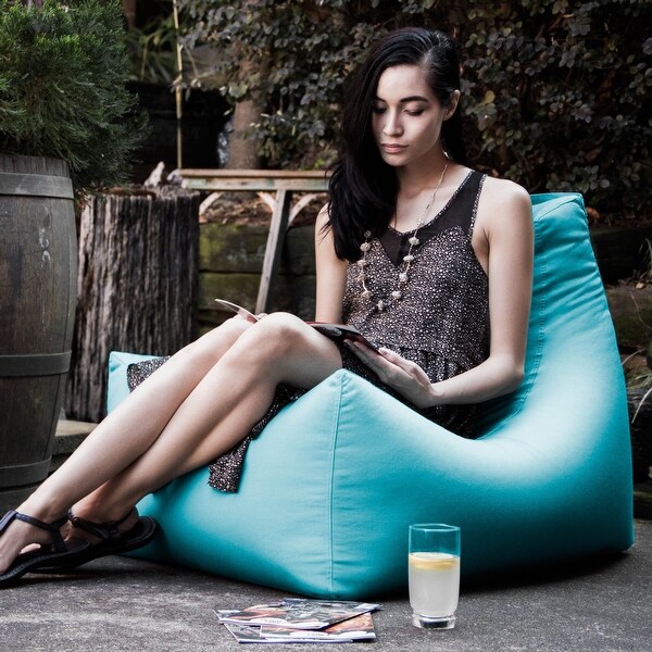 Jaxx juniper outdoor top bean bag patio chair