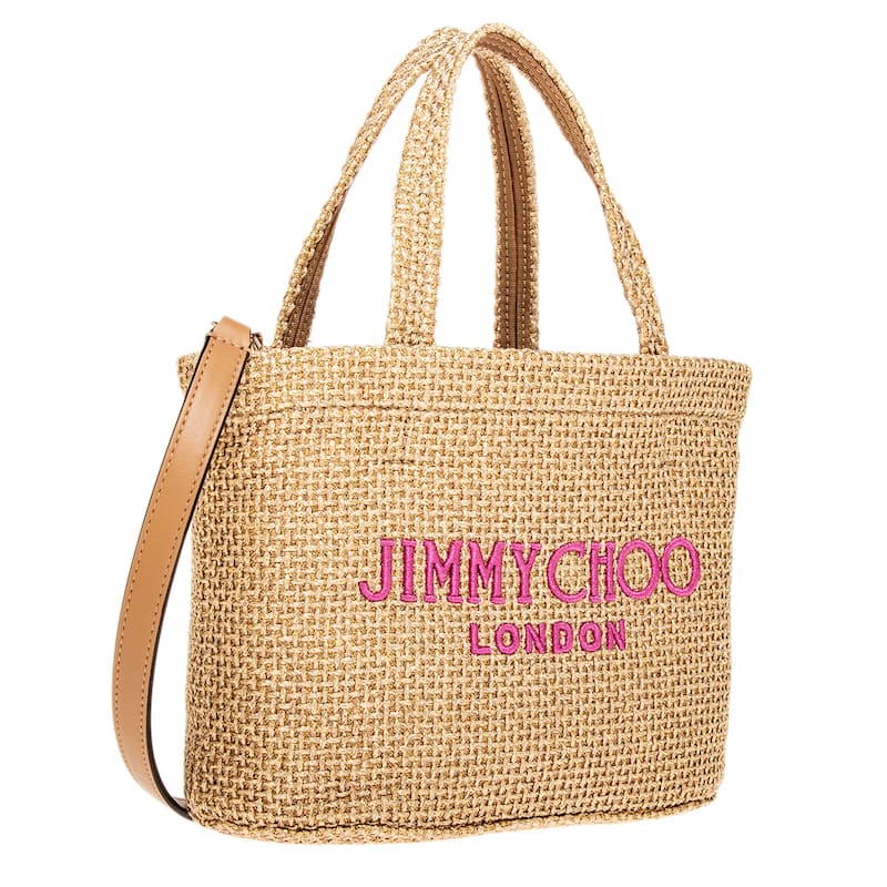 Jimmy Choo Beach East-West Mini Beach Tote