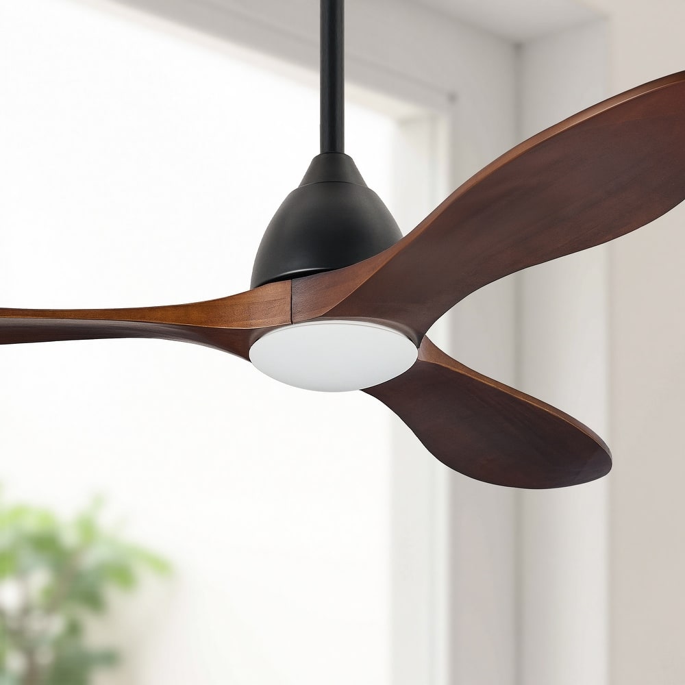 CO-Z 3 - Blade Modern Classic Smart Ceiling Fan with Dimmable LED Light and Remote