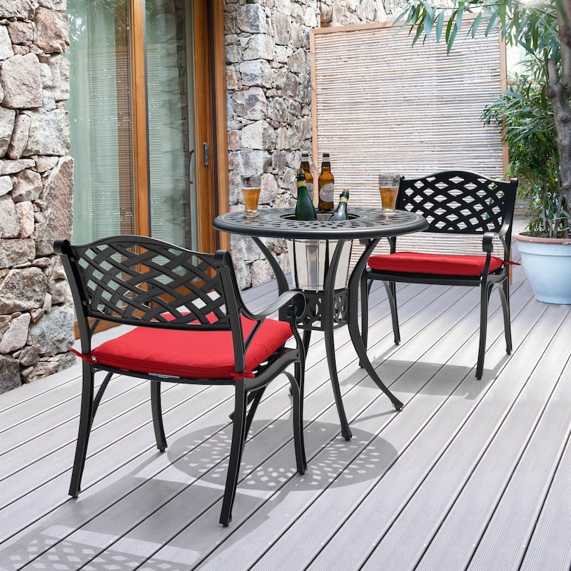 Outdoor Indoor 2-Pack 18'' x 20'' Chair Replacement Seat Cushions