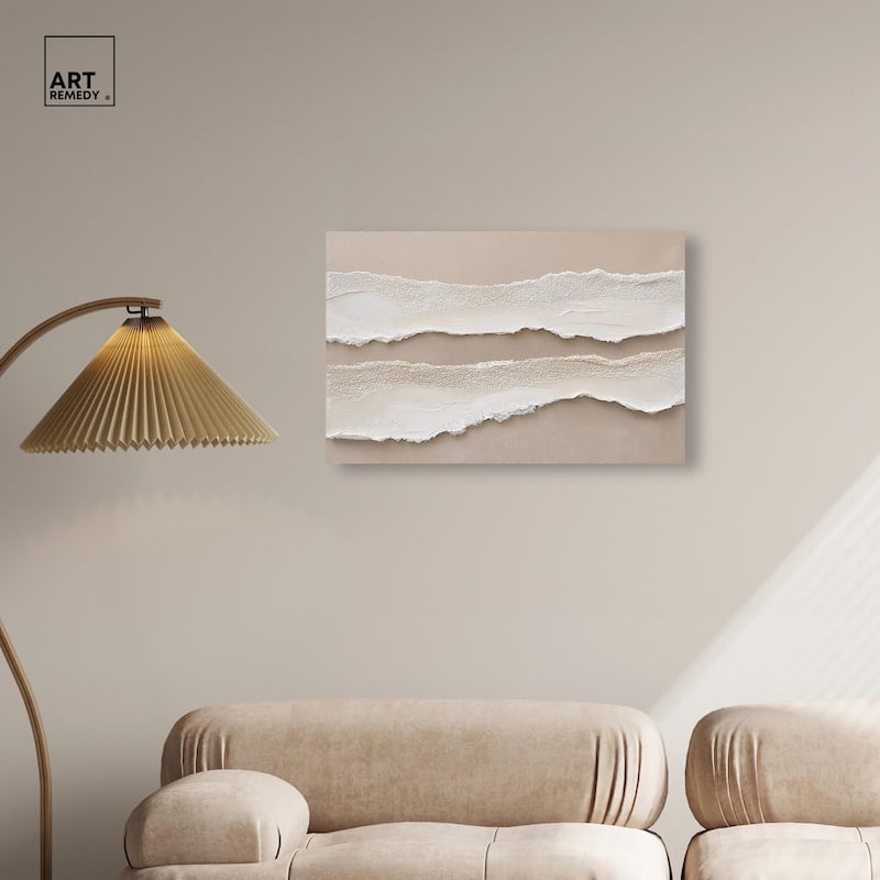 Textured Sea III Canvas by Art Remedy, Gallery Wrapped