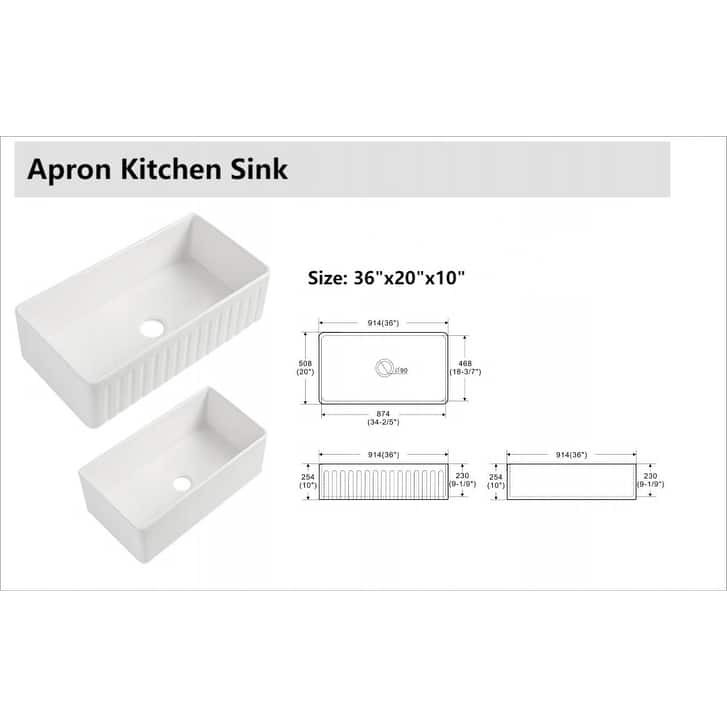 Farmhouse Single Bowl Farm Kitchen Sink