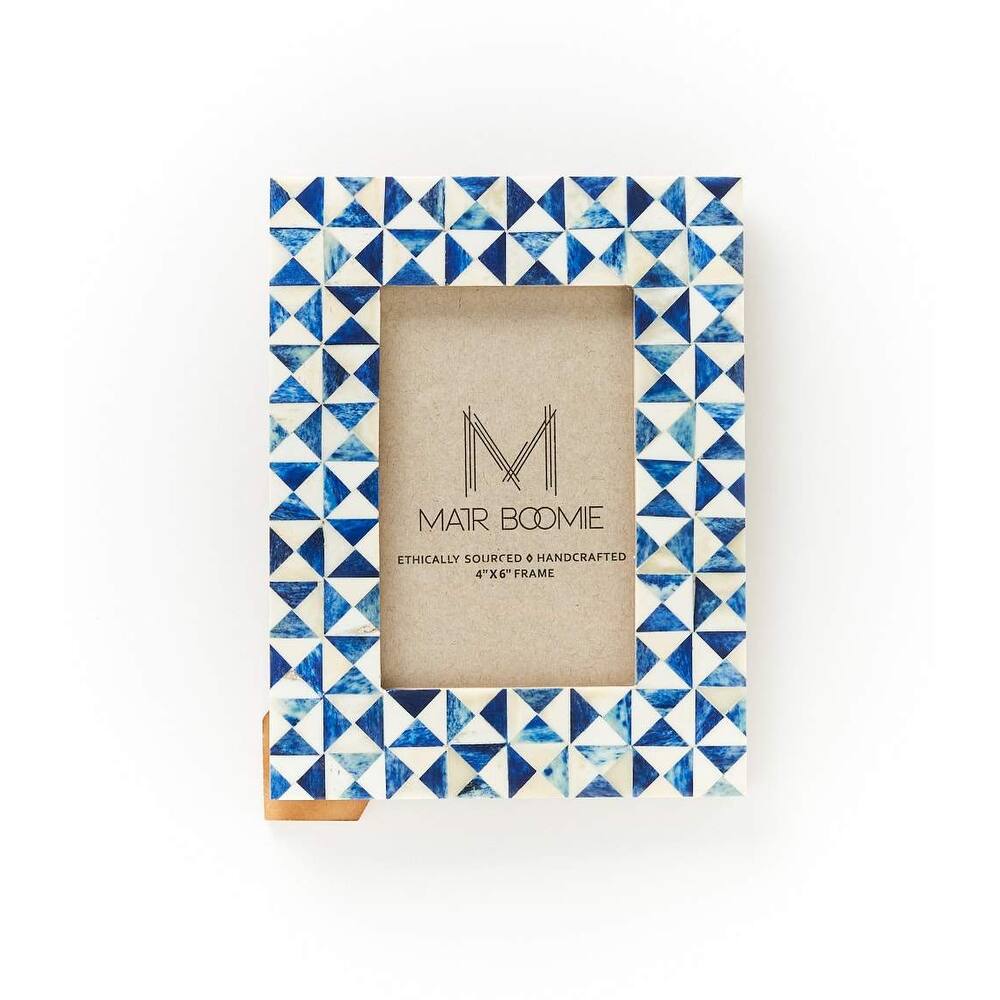 Varuna Splash Frame - Cobalt 4" x 6" - 8.5" L x 6.5" W