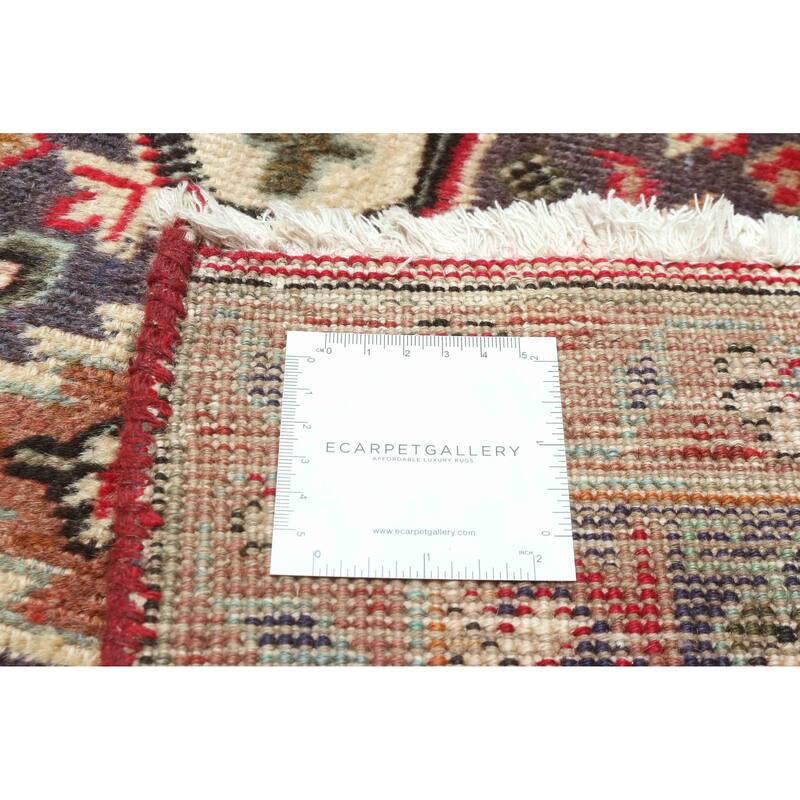 ECARPETGALLERY Hand-knotted Konya Anatolian Red Wool Rug - 5'0 x 12'6