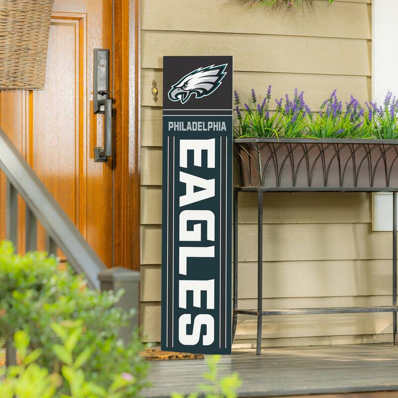 47" Double Sided Seasonal Porch Leaner, Philadelphia Eagles - 47" x 11.25"