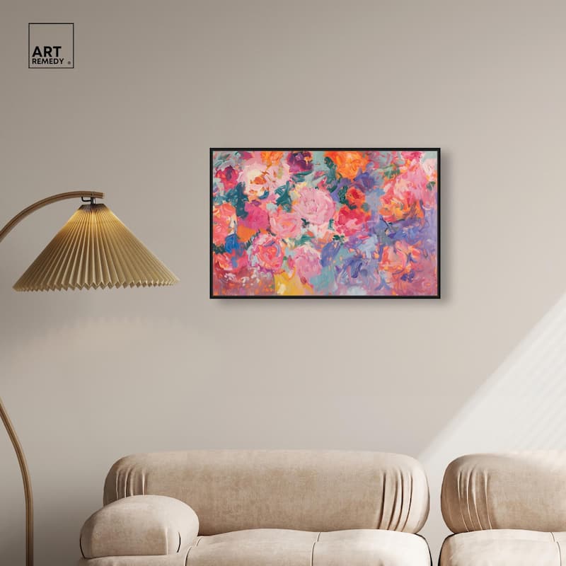 Kaleidoscope of Color Canvas by Art Remedy