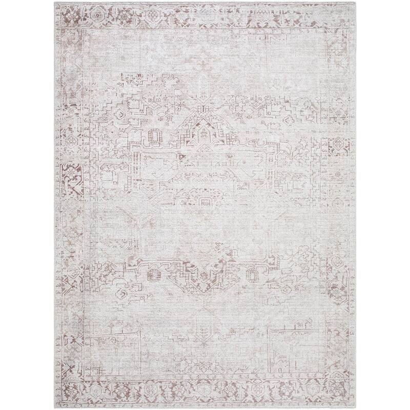 Galey Alix x Livabliss Collins Avenue VII Vintage Medallion Area Rug