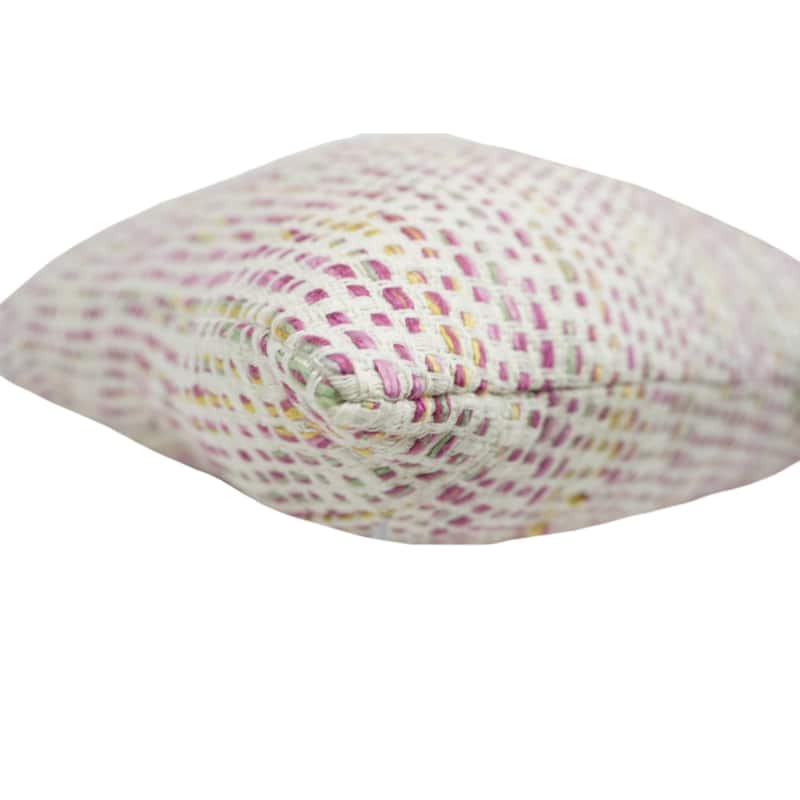 Home&Manor Catalina Hand Spun Silk Pillow 20"