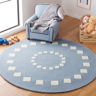 SAFAVIEH Handmade Kids Aybuke Geometric Wool Rug