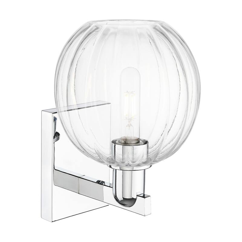Innovations Lighting Downtown Urban - Preston - 1 Light 7" Globe Shade Wall-mounted Sconce