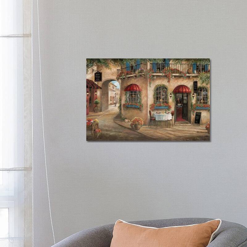 iCanvas "Gino's Pizzaria" by Ruane Manning Canvas Print - 18x26x1.5