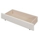 preview thumbnail 11 of 9, Full Size Upholstered Tufted Daybed with 2 Storage Drawers, Children Room Guest Room Sofa Bed Wood Slats Support, Beige