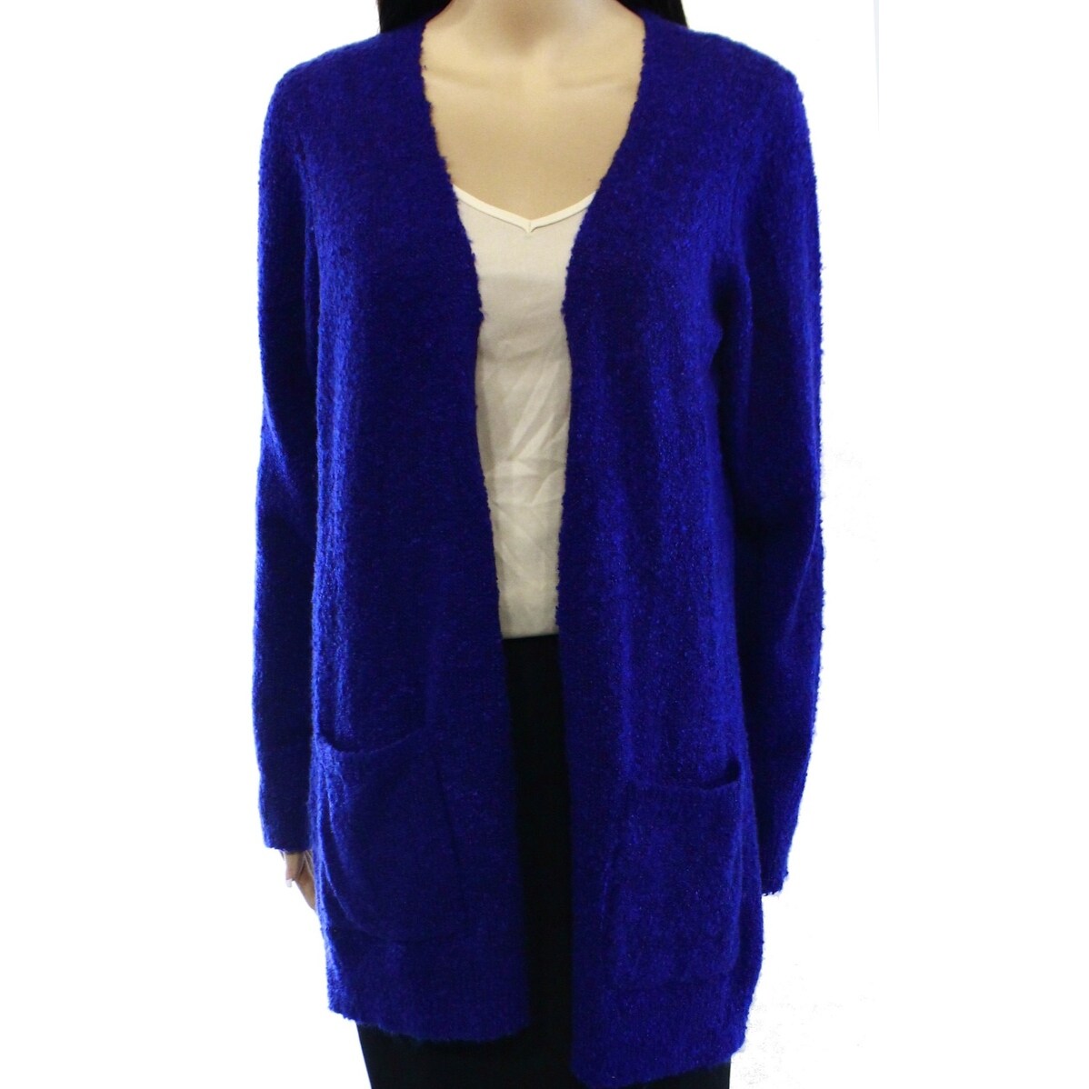 sapphire blue cardigan