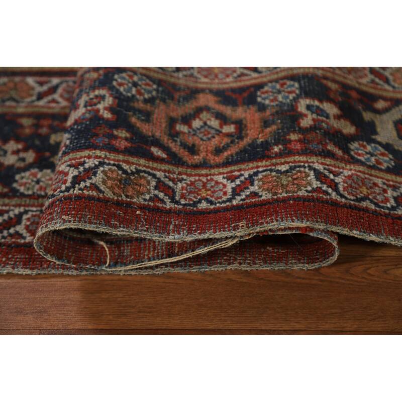 Mahal Persian Antique Area Rug Hand-Knotted Wool Carpet - 6'9"x 9'11"