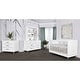 preview thumbnail 9 of 7, Evolur Loft Art Decor Crib White