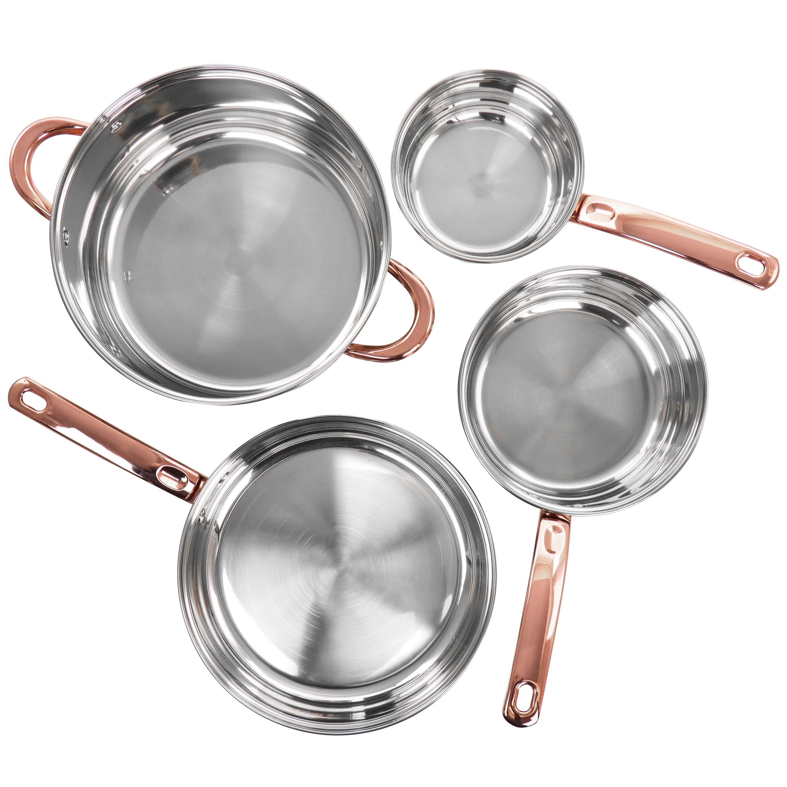 Gibson Home Ansonville 8Pc Stainless Steel Cookware Set in Rose Gold - On  Sale - Bed Bath & Beyond - 32233990