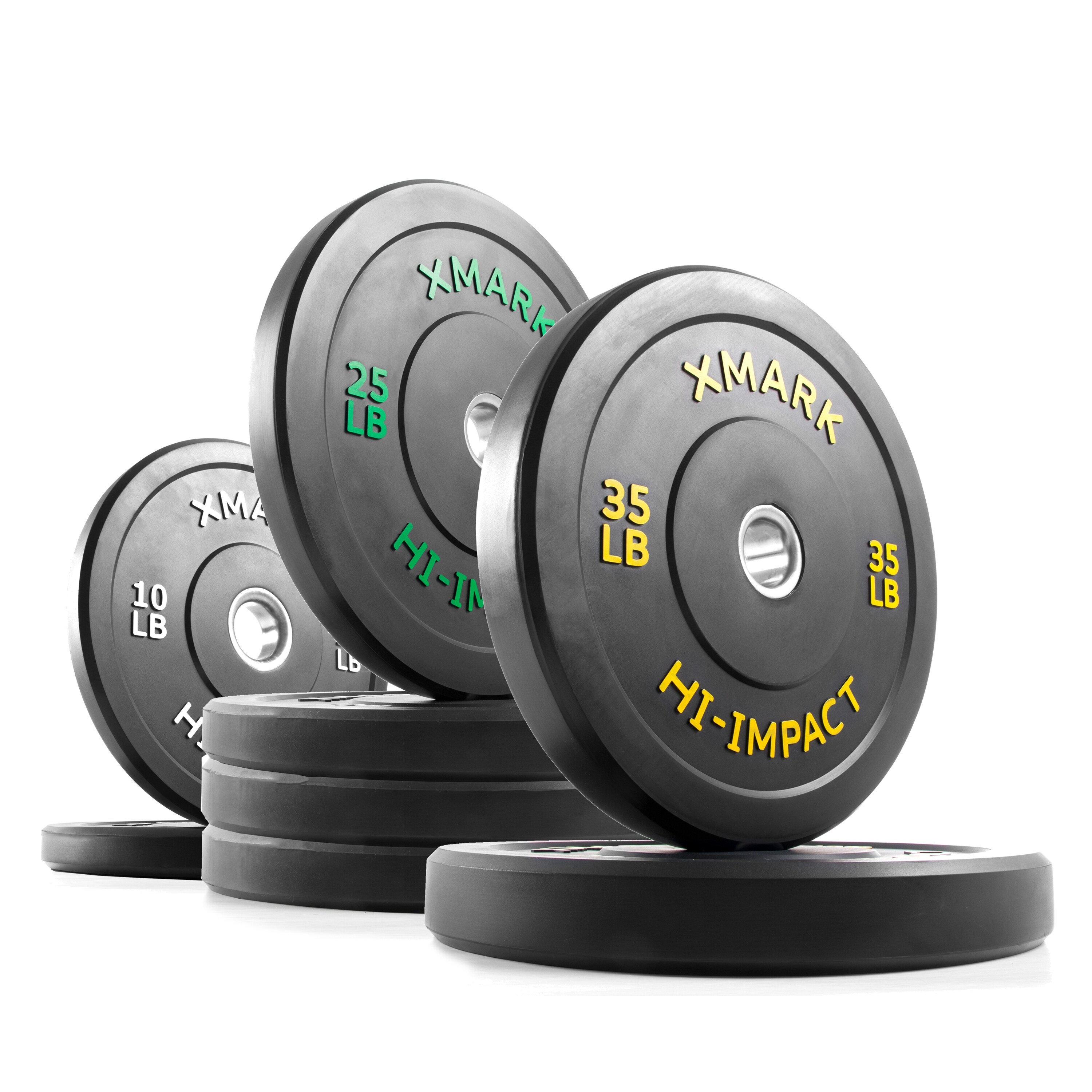 190 lb bumper plate set