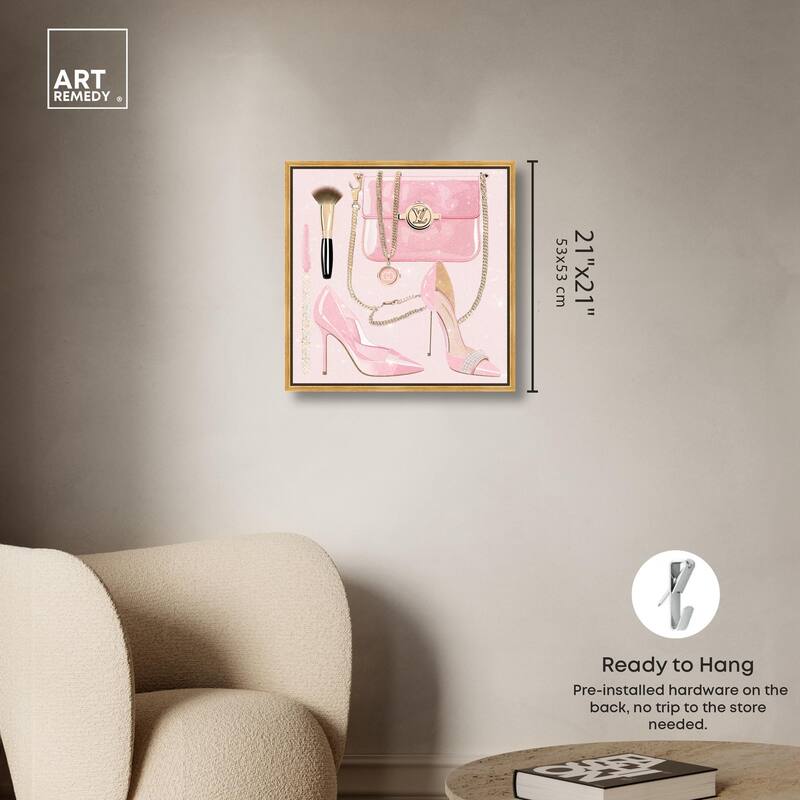 Her Favorite Choices Canvas by Art Remedy