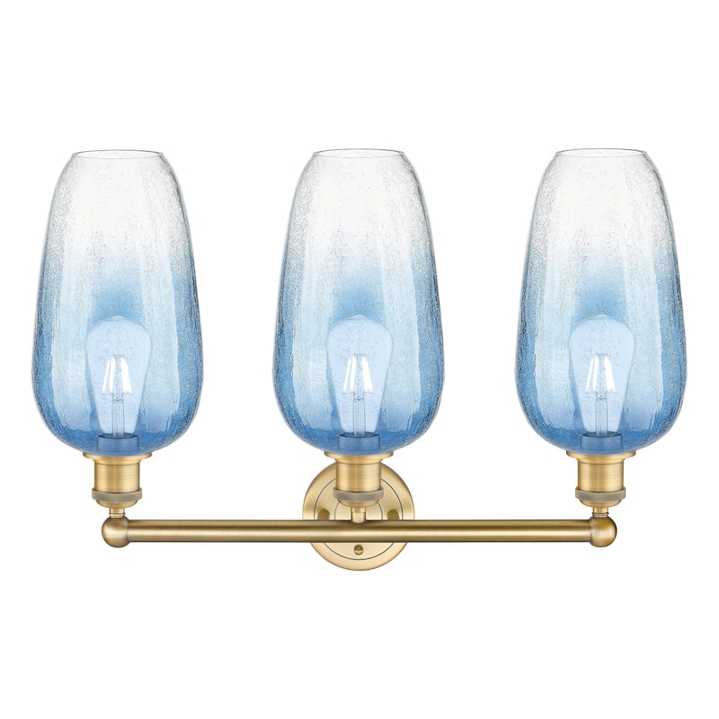 Innovations Lighting Endless Possibilities Edison - Brookhaven Flute - 3 Light 25" Bath Vanity Light