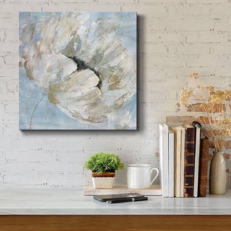 Blue Blanc I-Premium Gallery Wrapped Canvas - Ready to Hang
