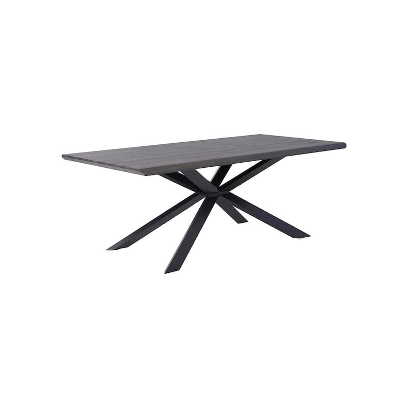 Rye Studio Roma Modern Grey Wood Dining Table