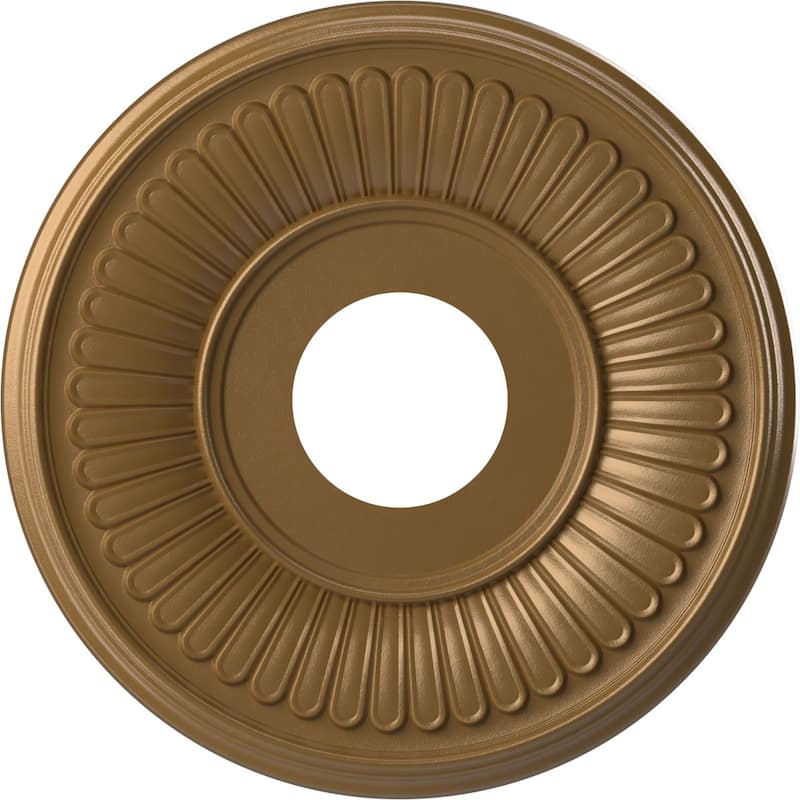 3 1/2" Inside Diameter - Berkshire Thermoformed PVC Ceiling Medallion