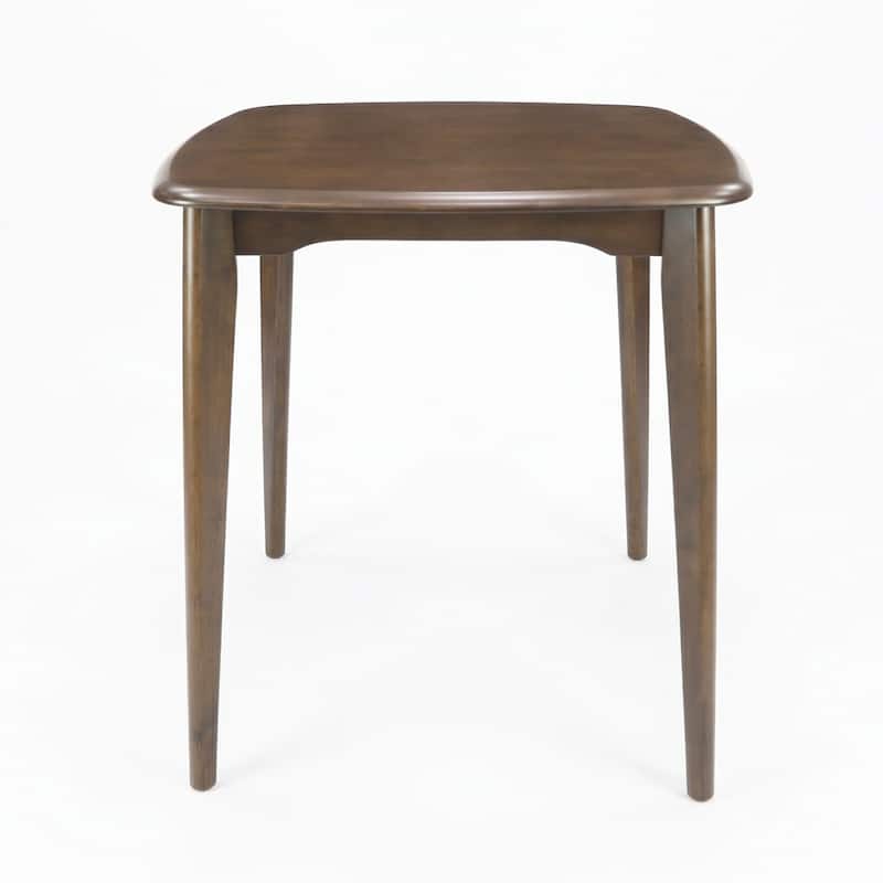 Christopher Knight Home - Aurora Mid-Century Modern Solid Rubberwood Counter Table with Square Top
