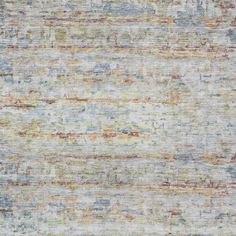 HomeRoots Striped Transitional Rectangle Outdoor Rug