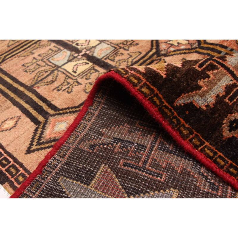 ECARPETGALLERY Hand-knotted Melis Vintage Copper Wool Rug - 4'9 x 7'11